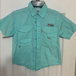 Columbia Boys PFG Shirt XS